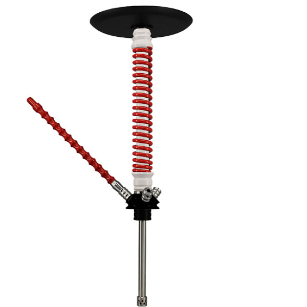 Кальян Mamay Custom V3 №12 Coilovers Белый-Красный  в Нарьян-Маре