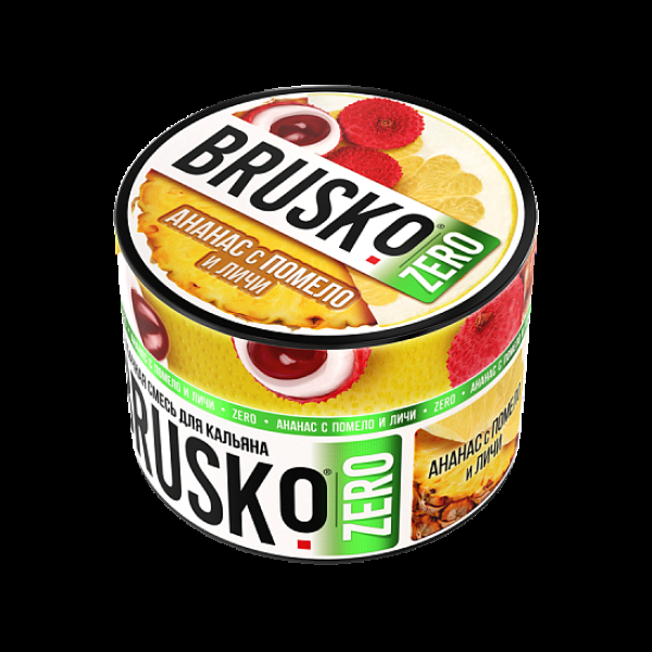 Смесь Brusko Ананас С Помело И Личи (Zero)  50 гр в Нарьян-Маре