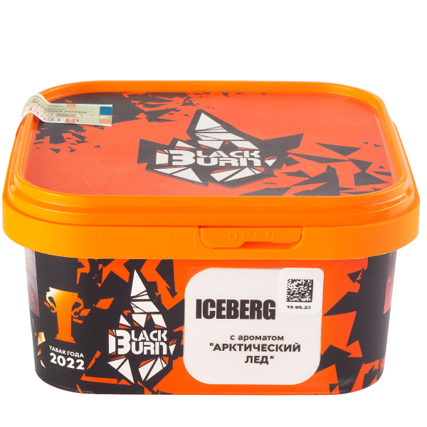 Табак Burn Black Iceberg  200 грамм в Нарьян-Маре