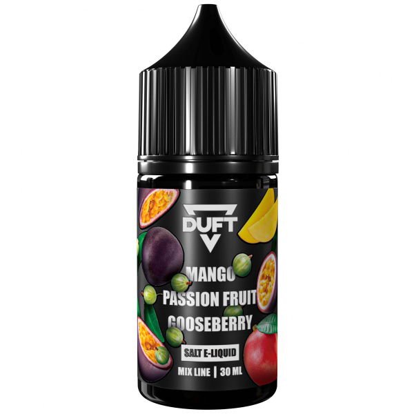 Жидкость Duft Mix Line Salt 20 Mango Passion Fruit Gooseberry 30 Мл в Нарьян-Маре