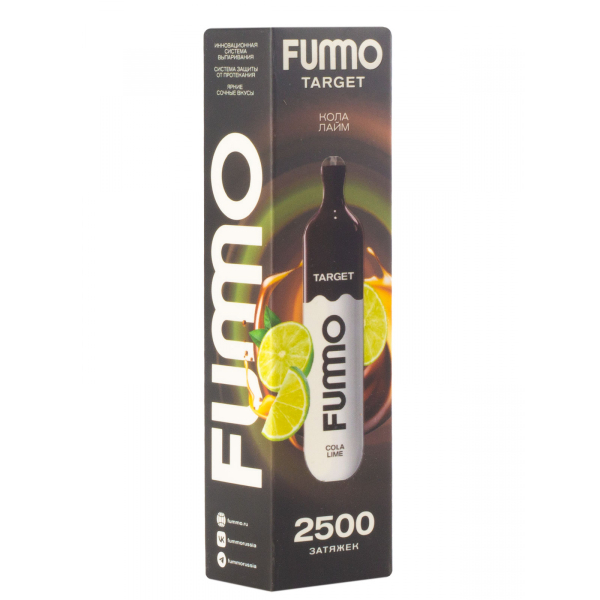 Fummo Target Кола Лайм (2500 Затяжек) в Нарьян-Маре