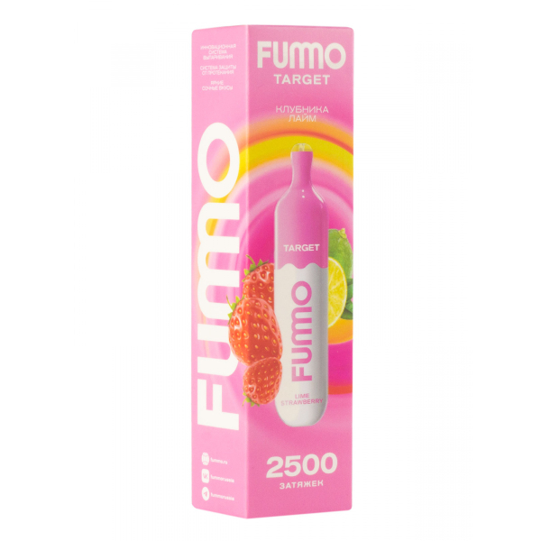 Fummo Target Клубника Лайм (2500 Затяжек) в Нарьян-Маре
