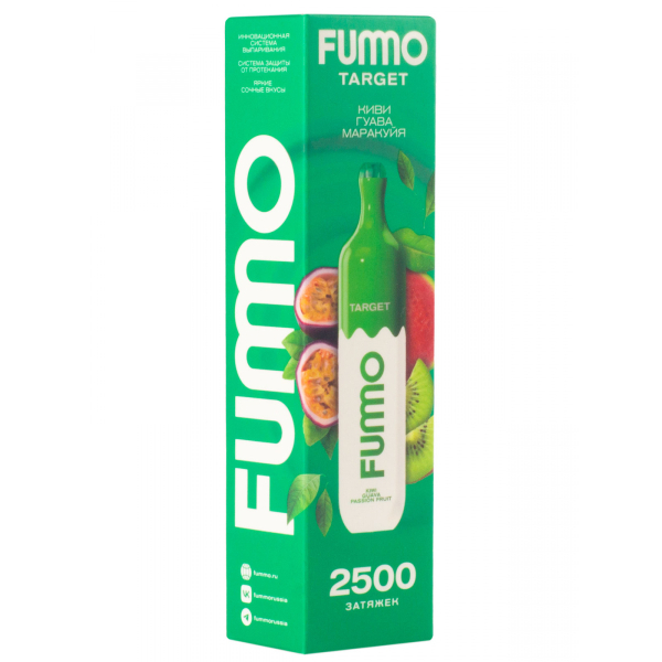 Fummo Target Киви Гуава Маракуйя (2500 Затяжек) в Нарьян-Маре