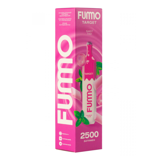 Fummo Target Бабл Гам (2500 Затяжек) в Нарьян-Маре