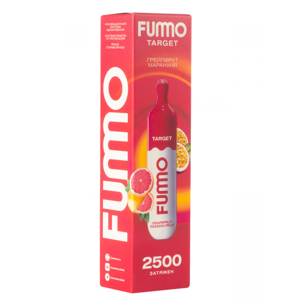 Fummo Target Грейпфрут Маракуйя (2500 Затяжек) в Нарьян-Маре
