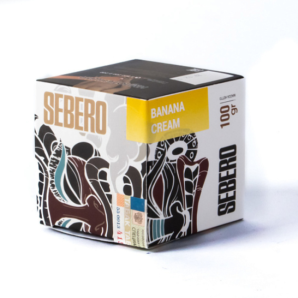 Табак Sebero Banana Cream  100 грамм в Нарьян-Маре
