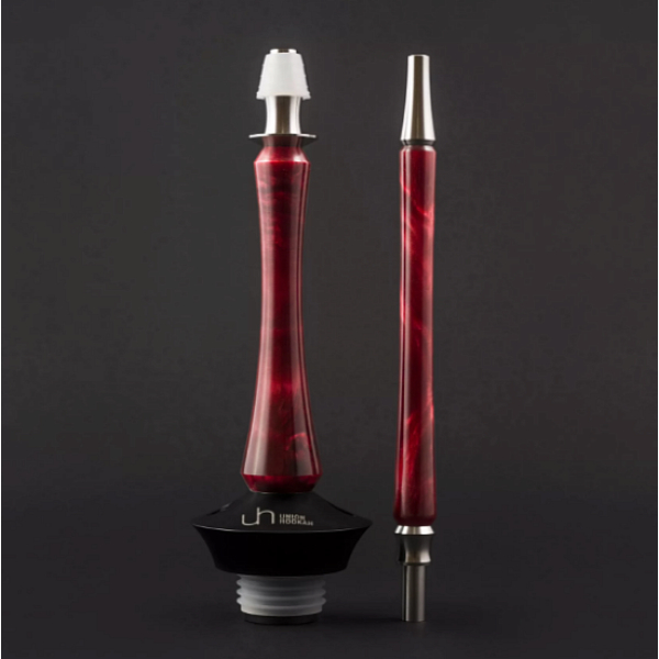 Кальян Union Hookah Sleek Акрил Красный  в Нарьян-Маре