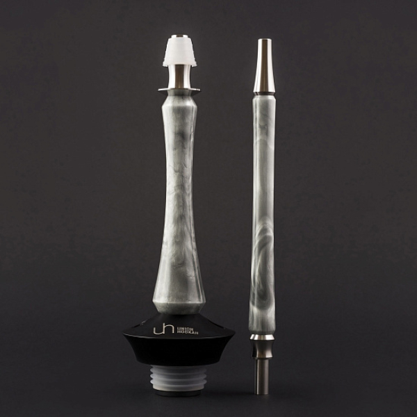 Кальян Union Hookah Sleek Акрил Серый  в Нарьян-Маре