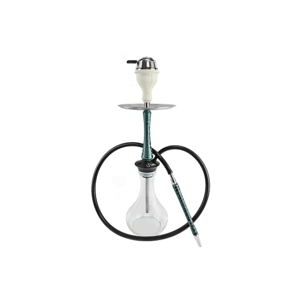 Кальян Union Hookah Sleek Кракле Голубой  в Нарьян-Маре