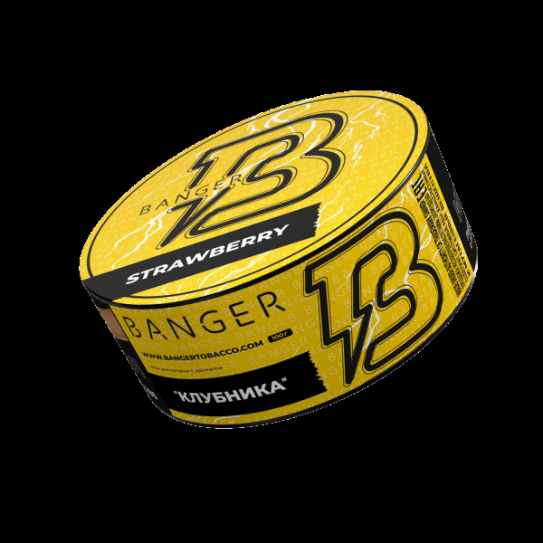 Табак Banger Strawberry  100 грамм в Нарьян-Маре