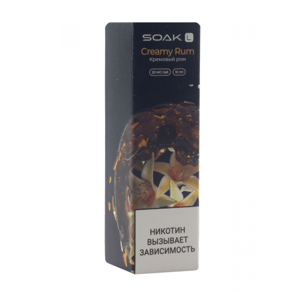 Жидкость Soak Creamy Rum 10 Мл 2 Мг в Нарьян-Маре