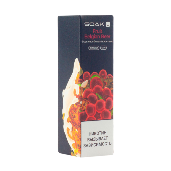Жидкость Soak Fruit Belgian Beer 10 Мл 2 Мг в Нарьян-Маре