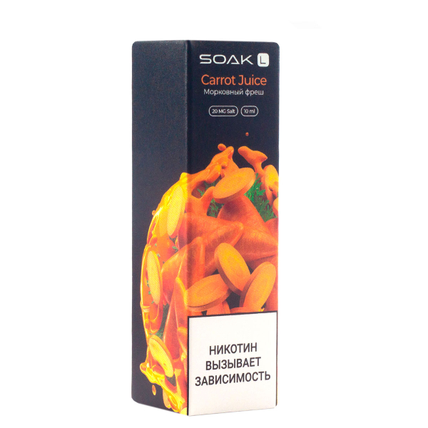 Жидкость Soak Carrot Juice 10 Мл 2 Мг в Нарьян-Маре