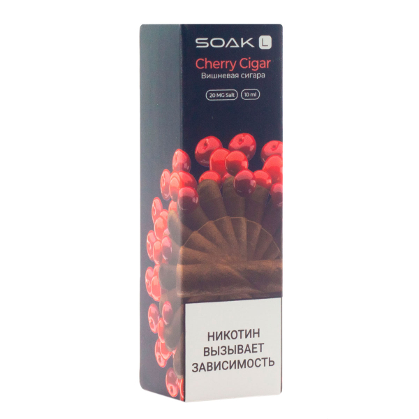 Жидкость Soak Cherry Cigar 10 Мл 2 Мг в Нарьян-Маре