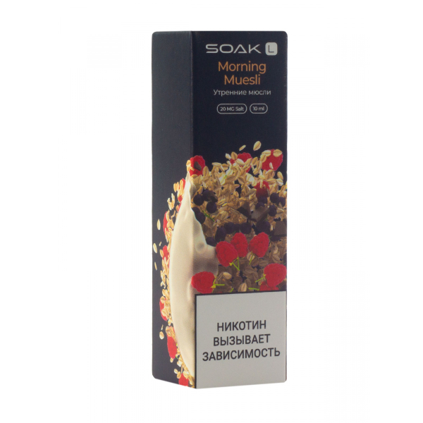 Жидкость Soak Morning Muesli 10 Мл 2 Мг в Нарьян-Маре