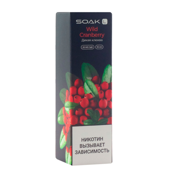 Жидкость Soak Wild Cranberry 10 Мл 2 Мг в Нарьян-Маре