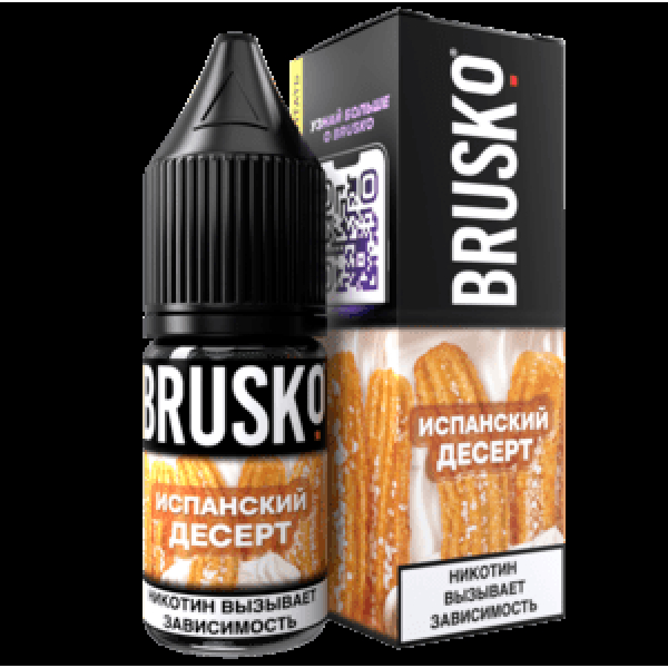 Жидкость Brusko Salt Испанский Десерт 10 Мл 2 Мг в Нарьян-Маре