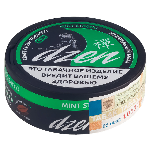 Жевательный табак Dzen Strong Slim Mint 9 грамм в Нарьян-Маре