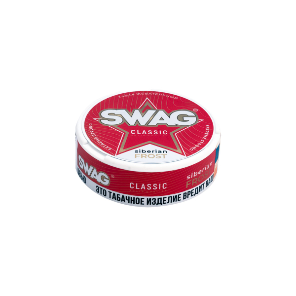 Жевательный табак Swag Classic Siberian Frost 10 грамм в Нарьян-Маре