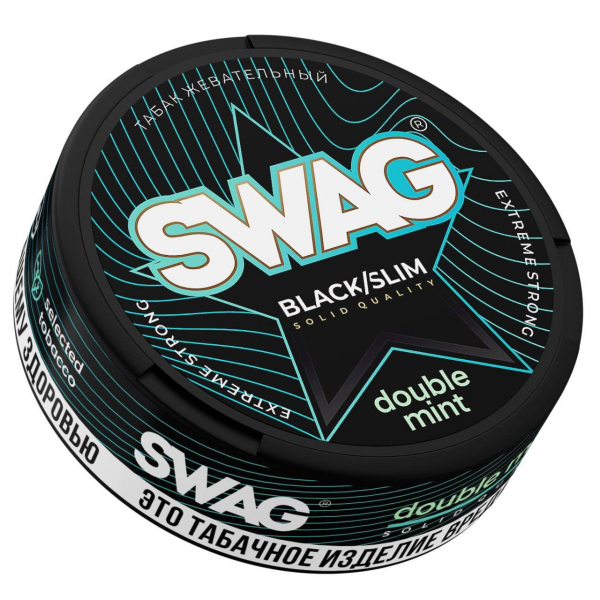 Жевательный табак Swag Strong Double Mint 10 грамм в Нарьян-Маре