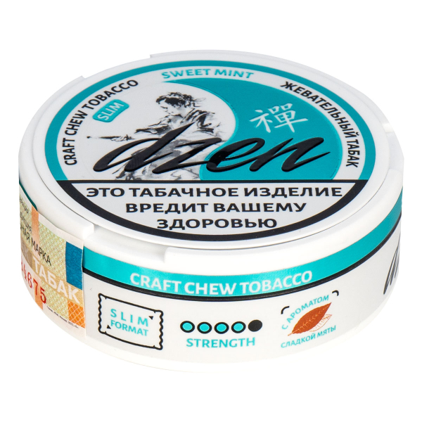 Жевательный табак Dzen Slim Sweet Mint 9 грамм в Нарьян-Маре