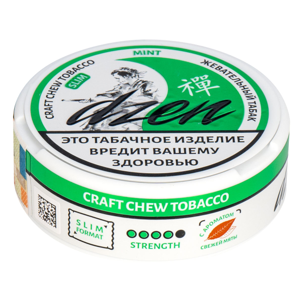 Жевательный табак Dzen Slim Mint 9 грамм в Нарьян-Маре