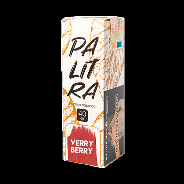 Табак Palitra Very Berry (Сочные Ягоды)  40 грамм в Нарьян-Маре
