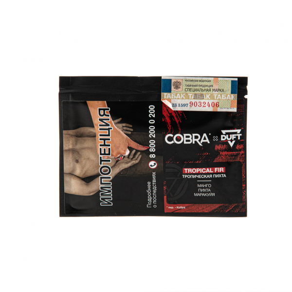 Табак Duft X Cobra Tropical Fir  20 грамм в Нарьян-Маре