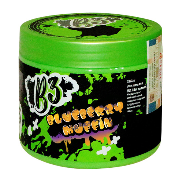Табак B3 Blueberry Muffin  250 грамм в Нарьян-Маре
