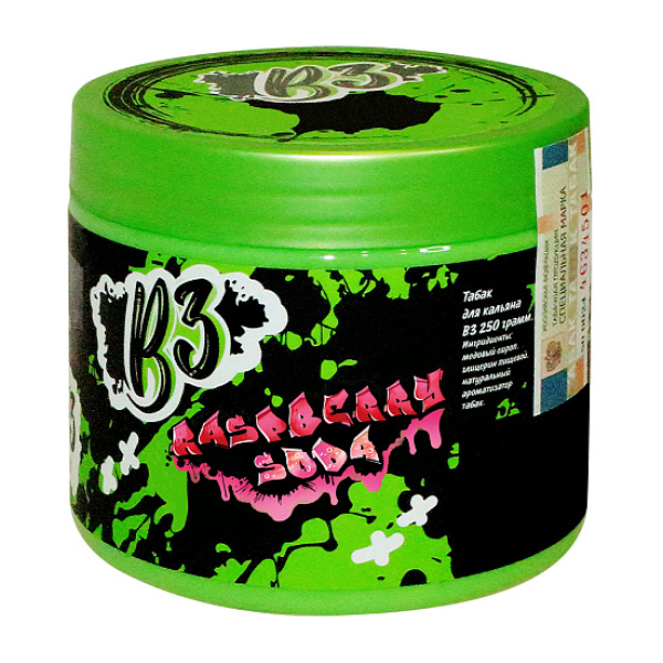 Табак B3 Raspberry Soda  250 грамм в Нарьян-Маре