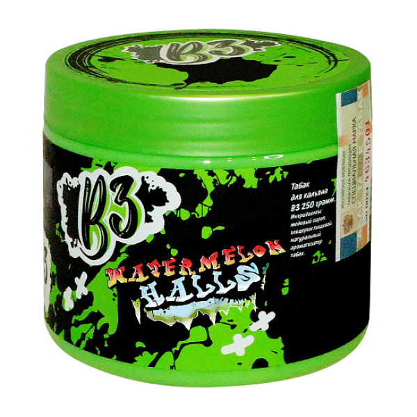 Табак B3 Watermelon Halls  250 грамм в Нарьян-Маре