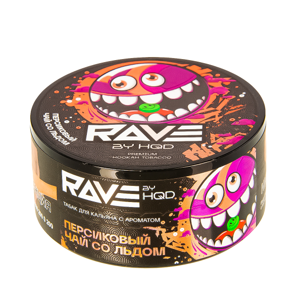 Табак Rave By Hqd Персиковый Чай Со Льдом  25 грамм в Нарьян-Маре