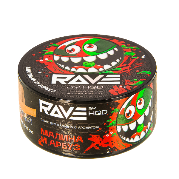 Табак Rave By Hqd Малина И Арбуз  25 грамм в Нарьян-Маре