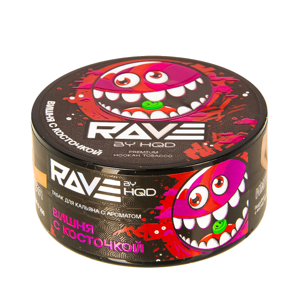 Табак Rave By Hqd Вишня С Косточкой  25 грамм в Нарьян-Маре