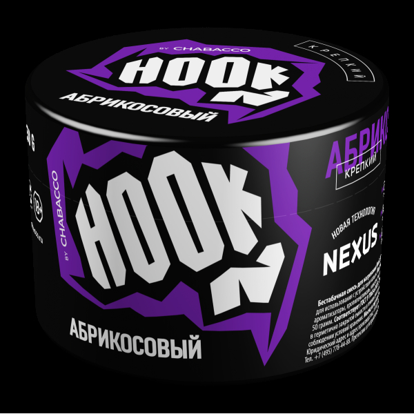 Табак Hook Абрикосовый  50 грамм в Нарьян-Маре