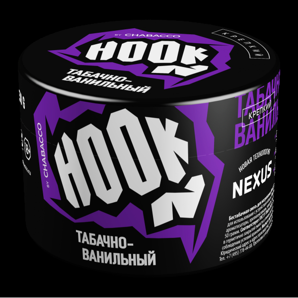 Табак Hook Табачно-Ванильный  50 грамм в Нарьян-Маре