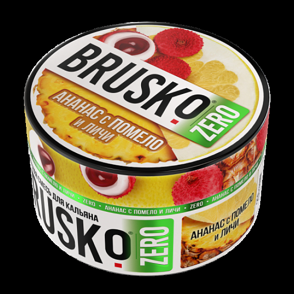 Смесь Brusko Ананас С Помело И Личи (Zero)  250 гр в Нарьян-Маре