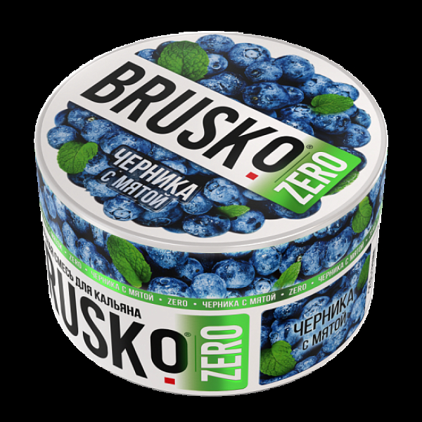 Смесь Brusko Черника С Мятой (Zero)  250 гр в Нарьян-Маре