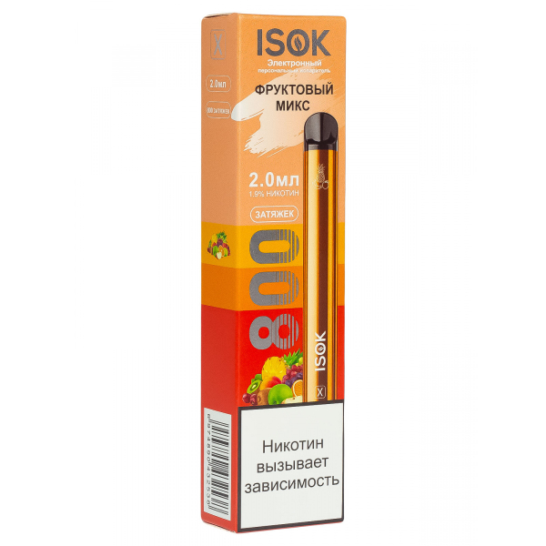 Isok X Фруктовый Микс (800 Затяжек) в Нарьян-Маре