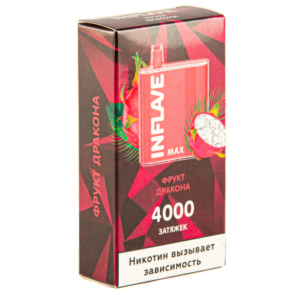 Inflave Max Фрукт Дракона (4000 Затяжек) в Нарьян-Маре