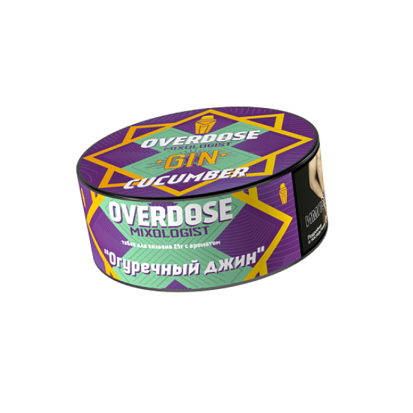 Табак Overdose Gin Cucumber   25 грамм в Нарьян-Маре