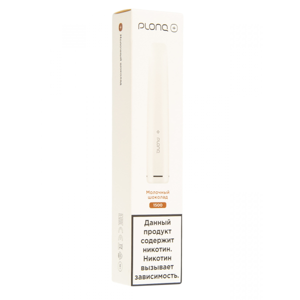 Plonq Plus Молочный Шоколад (1500 Затяжек) 20 Мг в Нарьян-Маре