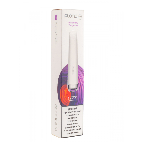 Plonq Plus Pro Малина Мандарин (4000 Затяжек) 20 Мг в Нарьян-Маре