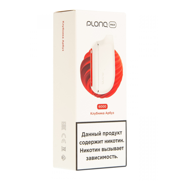 Plonq Max Клубника Арбуз (6000 Затяжек) 20 Мг в Нарьян-Маре