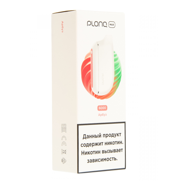 Plonq Max Арбуз (6000 Затяжек) 20 Мг в Нарьян-Маре