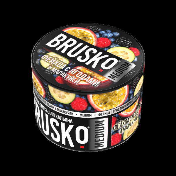 Смесь Brusko Medium Фейхоа С Ягодами И Маракуйей  50 гр в Нарьян-Маре