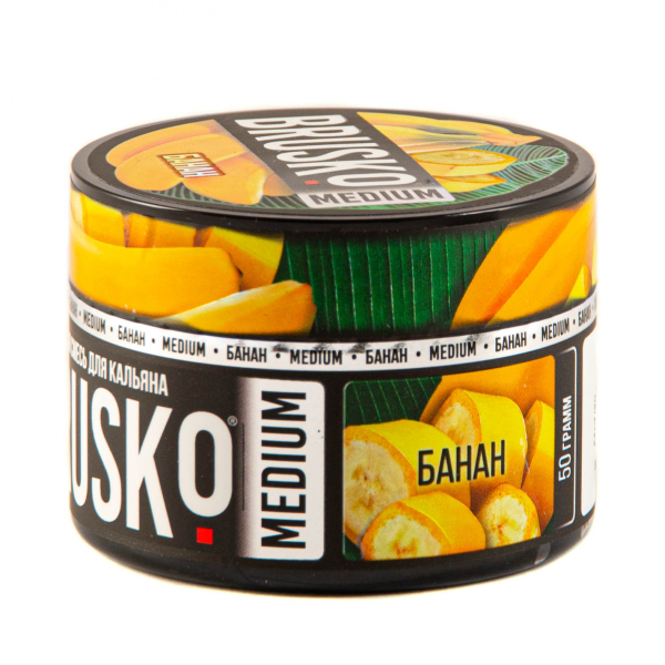 Смесь Brusko Medium Банан  50 гр в Нарьян-Маре