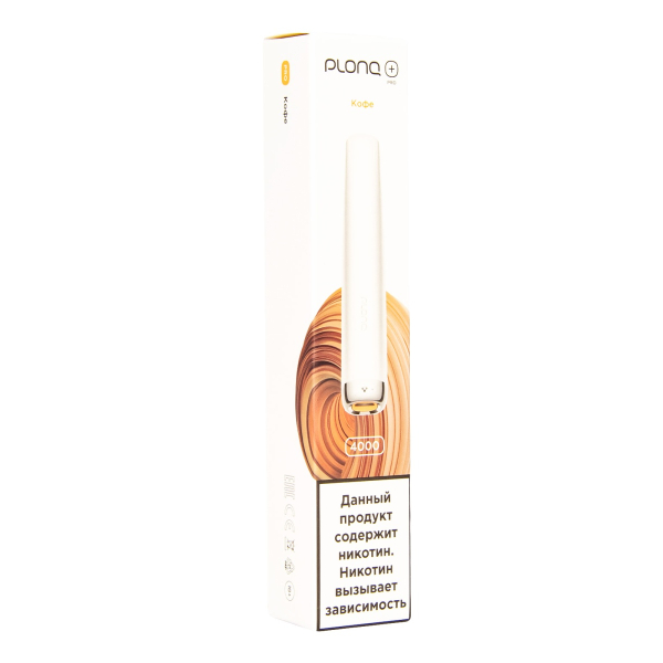 Plonq Plus Pro Кофе (4000 Затяжек) 20 Мг в Нарьян-Маре
