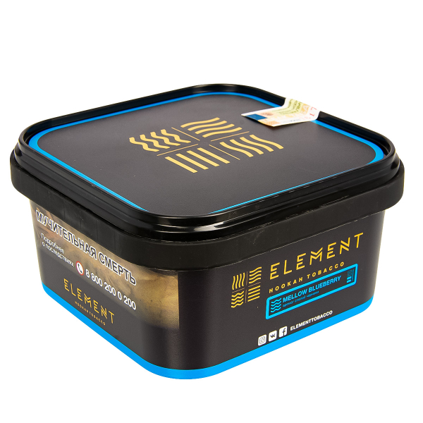 Табак Element Вода Mellow Blueberry  200 грамм в Нарьян-Маре