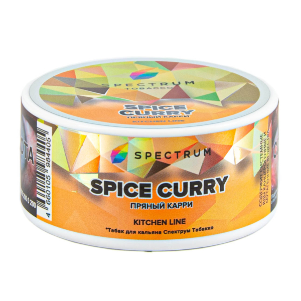 Табак Spectrum Kitchen Line Spice Curry  25 грамм в Нарьян-Маре